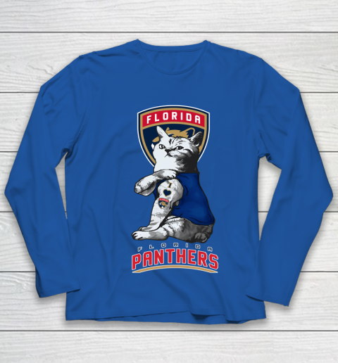NHL My Cat Loves Florida Panthers Hockey Youth Long Sleeve 7
