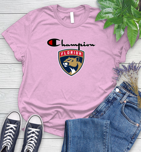 NHL Hockey Florida Panthers Champion Shirt Women's T-Shirt 8