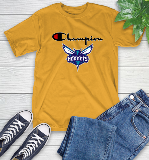 NBA Basketball Charlotte Hornets Champion Shirt T-Shirt 2