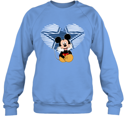 Personalized Cowboys Sweater Men Mickey Goofy Donald Cowboys Gift