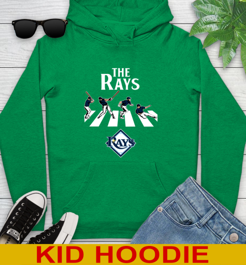 MLB Baseball Tampa Bay Rays The Beatles Rock Band Shirt Youth Hoodie 8