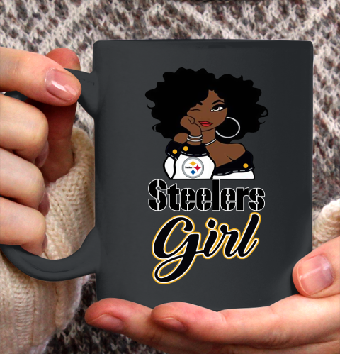 Pittsburgh Steelers Girl NFL Ceramic Mug 11oz
