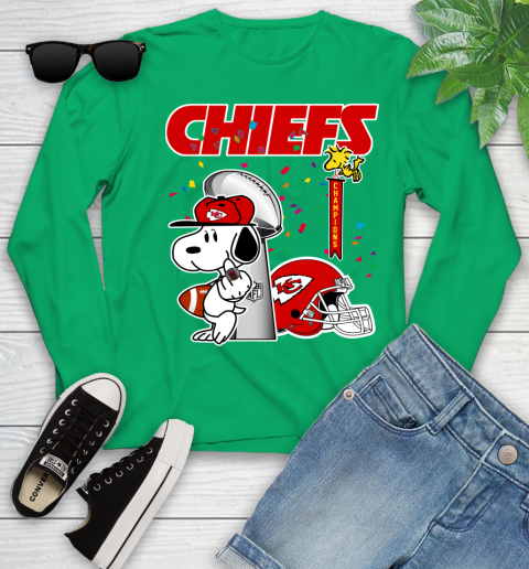 Kansas City Chiefs Champions Super Bowl 2020 Snoopy Middle Finger Shirt 127