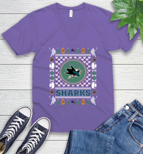 San Jose Sharks Merry Christmas NHL Hockey Loyal Fan Ugly Shirt 55
