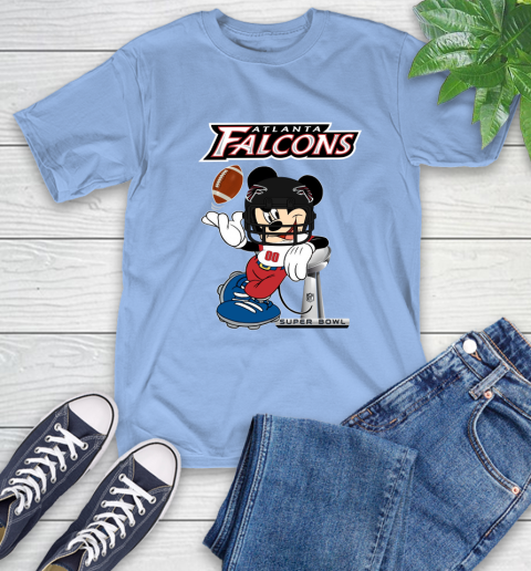 NFL Atlanta Falcons Mickey Mouse Disney Super Bowl Football T Shirt T-Shirt 11