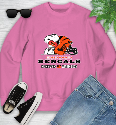NFL The Peanuts Movie Snoopy Forever Win Or Lose Football Cincinnati Bengals 121