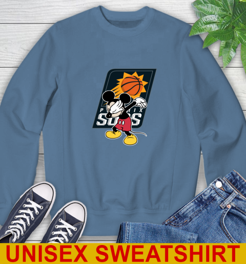 Phoenix Suns NBA Basketball Dabbing Mickey Disney Sports Sweatshirt 8