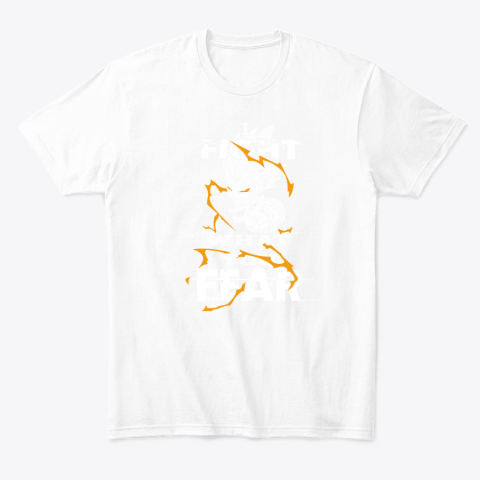 2x1o dragon ball vegeta ndash fight what you fear classic t shirt 2 front white