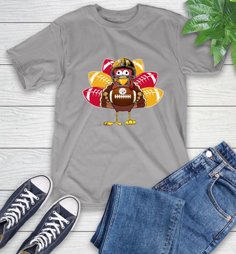 Pittsburgh Steelers Turkey Thanksgiving Day T-Shirt 6