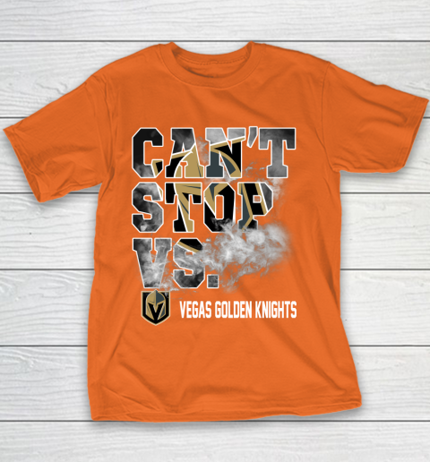 NHL Vegas Golden Knights Hockey Can't Stop Vs Youth T-Shirt 4