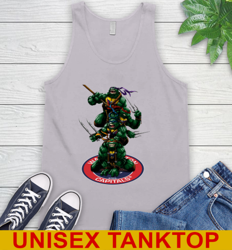 NHL Hockey Washington Capitals Teenage Mutant Ninja Turtles Shirt Tank Top 4