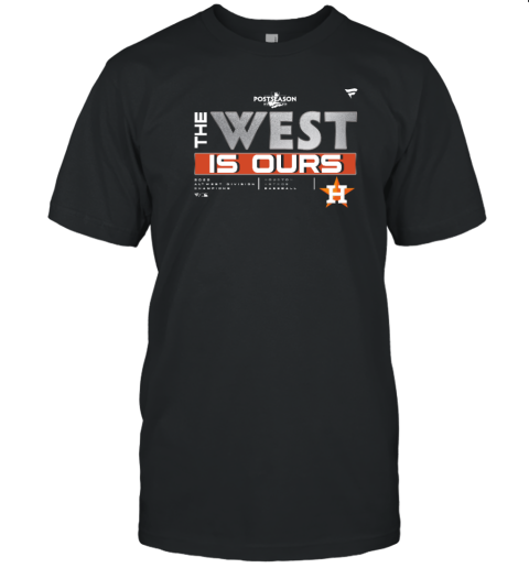 Houston Astros Fanatics Branded Navy 2022 AL West Division Champions Locker Room T-Shirt