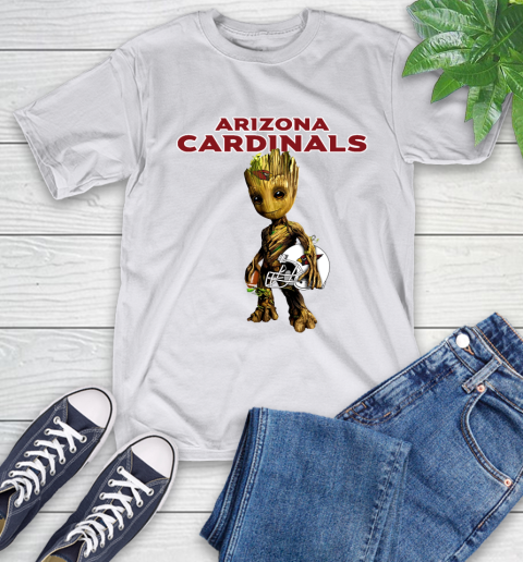 Arizona Cardinals NFL Football Groot Marvel Guardians Of The Galaxy T-Shirt 12