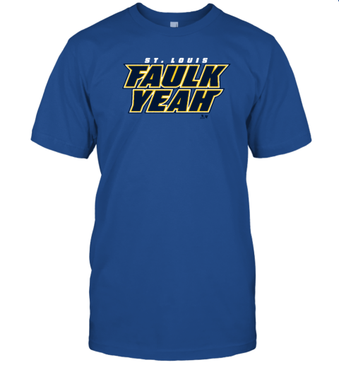 St Louis Blues Justin Faulk Faulk Yeah T-Shirt