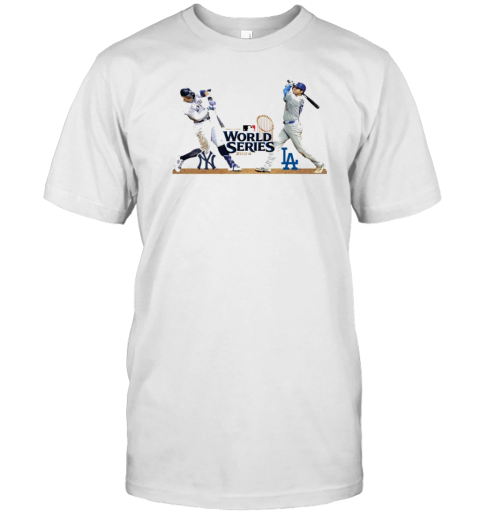 Aaron Judge New York Yankees vs. Shohei Ohtani Los Angeles Dodgers 2024 MLB World Series Matchup T-Shirt