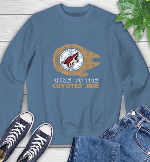 NHL Come To The Arizona Coyotes Wars Hockey Sports Sweatshirt 8
