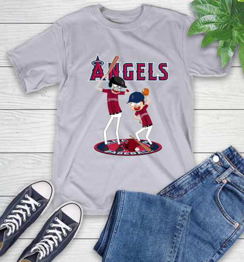MLB Los Angeles Angels Rick And Morty Baseball 6