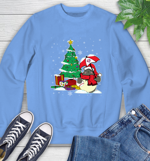 Philadelphia Phillies MLB Baseball Cute Tonari No Totoro Christmas Sports Sweatshirt 11