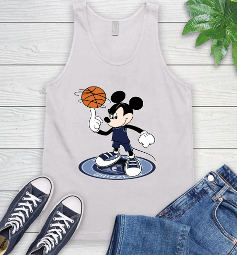 NBA Basketball Memphis Grizzlies Cheerful Mickey Disney Shirt Tank Top 2
