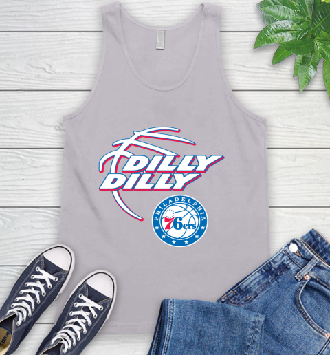 NBA Philadelphia 76ers Dilly Dilly Basketball Sports Tank Top 4