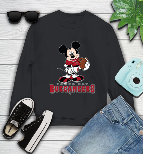 NFL Football Tampa Bay Buccaneers Cheerful Mickey Mouse Shirt Sweatshirt