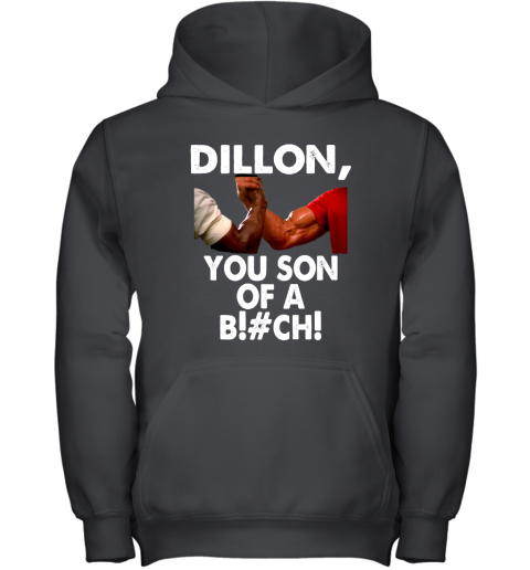 xwuw dillon you son of a bitch predator epic handshake shirts youth hoodie 43 front black