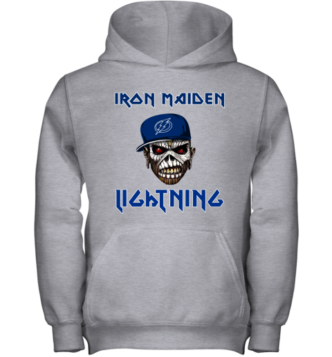 NHL Tampa Bay Lightning Iron Maiden Rock Band Music Hockey Sports mIZXsVtuq0r youth hoodie 43 95 151514 front sport grey