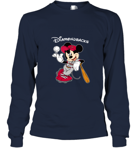 Baseball Mickey Team Arizona Diamondbacks Unisex Jersey Tee 