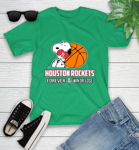 NBA The Peanuts Movie Snoopy Forever Win Or Lose Basketball Houston Rockets 108