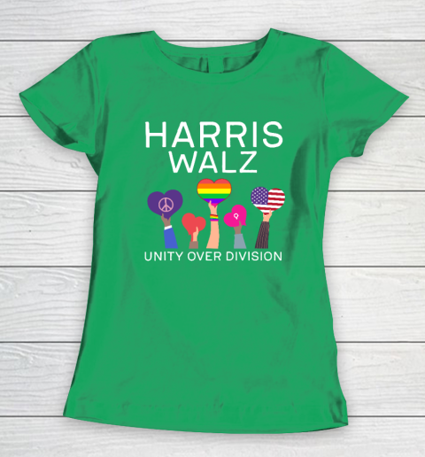 Harris Waltz 2024 Unity Over Division Women's T-Shirt 4