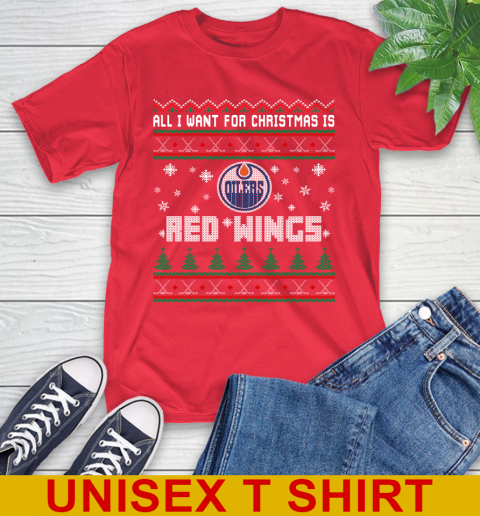 Edmonton Oilers NHL Hockey All I Want For Christmas Is My Team Sports 12