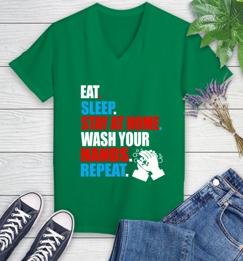 Coronavirus Shirt  Eat Sleep Stay At Home Wash Your Hands Repeat Shirt 75