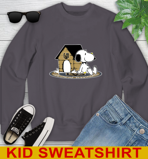 NHL Hockey Vegas Golden Knights Snoopy The Peanuts Movie Shirt Youth Sweatshirt 6
