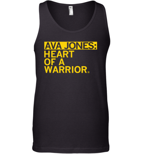 Ava Jones Heart Of A Warrior Tank Top