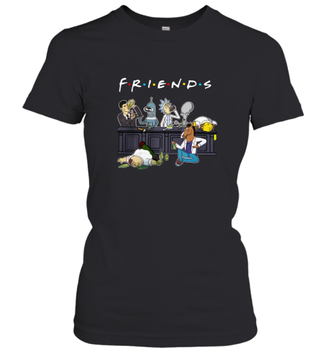 Rick Sanchez Drinking Buddies Friend T Shirt Women T-Shirt