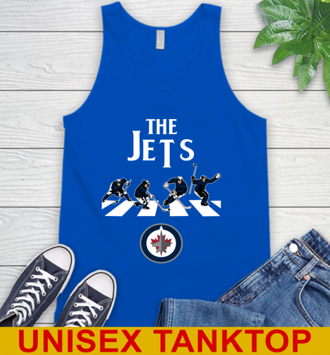 NHL Hockey Winnipeg Jets The Beatles Rock Band Shirt Tank Top 4