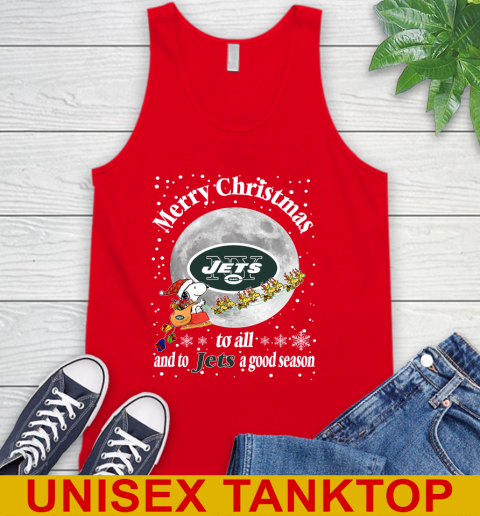 New York Jets Merry Christmas To All And To Jets A Good Season NFL Football Sports Tank Top 5