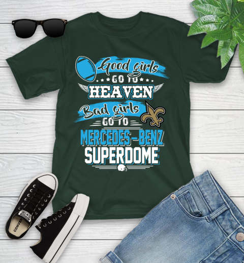 New Orleans Saints NFL Bad Girls Go To Mercedes Benz Superdome Shirt Youth T-Shirt 5
