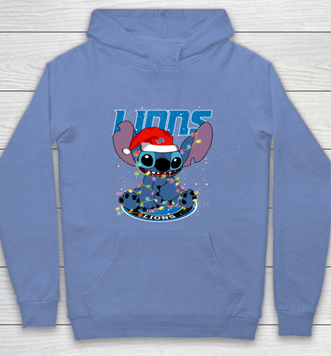 Detroit Lions NFL Football noel stitch Christmas Youth Hoodie 7