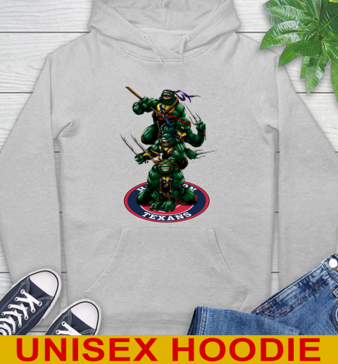 NFL Football Houston Texans Teenage Mutant Ninja Turtles Shirt Hoodie 6