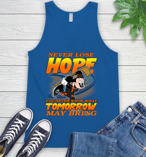 Anaheim Ducks NHL Hockey ootball Mickey Disney Never Lose Hope Tank Top 4
