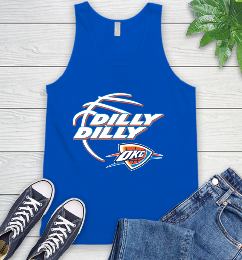 NBA Oklahoma City Thunder Dilly Dilly Basketball Sports Tank Top 5