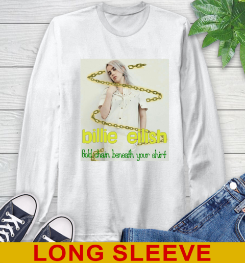 Billie Eilish Gold Chain Beneath Your Shirt 207