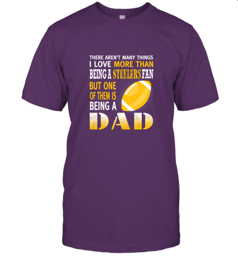 ub8s i love more than being a steelers fan being a dad football jersey t shirt 60 front team purple