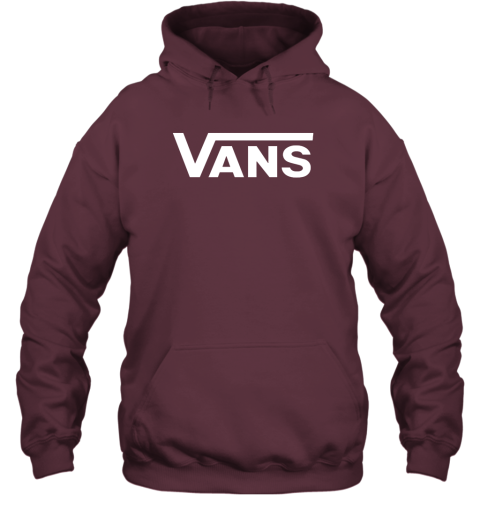 maroon vans sweatshirt