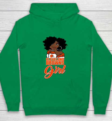 Cleveland Browns Girl NFL Youth Hoodie 6