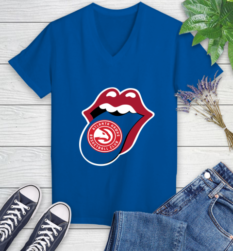 Atlanta Hawks NBA Basketball Lips I Root For My Team Adoring Fan 86