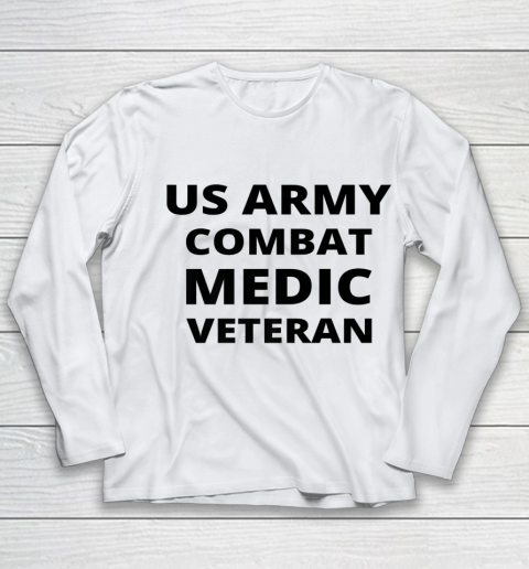 Army Combat Medic Veteran Youth Long Sleeve