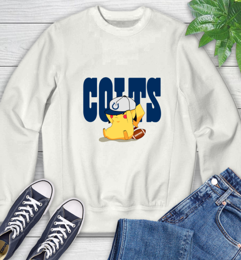 NFL Pikachu Football Sports Indianapolis Colts Sweatshirt