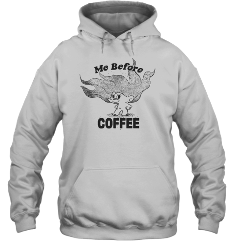 Glitter Trolls Me Before Coffee Hoodie